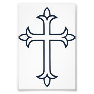 Classic Christian Cross Minimalist Fine Art Photo Print