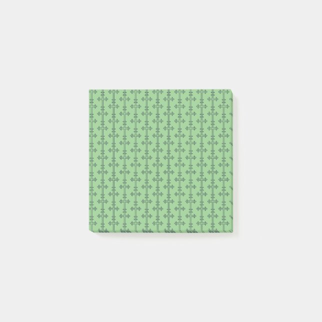 Classic Christian Cross Minimalist Fine Art Post-it Notes (Front)