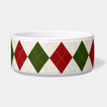Classic Christmas Argyle Pattern