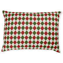 Classic Christmas Argyle Pattern