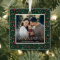 Classic Christmas Floral Frame Photo