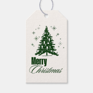 Classic Christmas Gift Tag for Holiday Wrapping