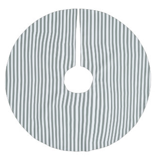 Classic Christmas Green Stripe Tree Skirt