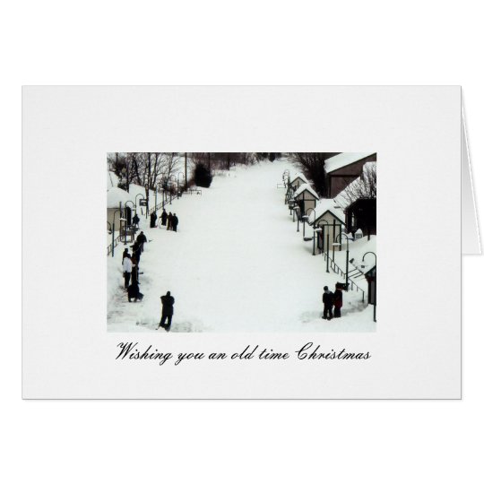 Classic Christmas Greeting Card