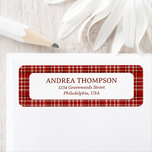 Classic Christmas Heritage Red Plaid (Insitu)