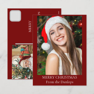 Classic Christmas Holiday Decor Photo 2025 Postcard