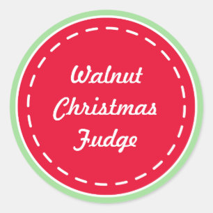 Classic Christmas Kitchen Stickers