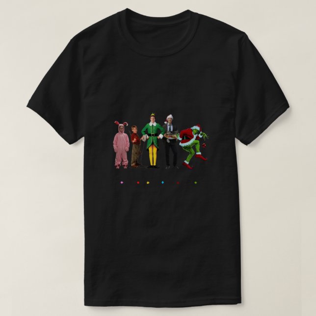 Classic Christmas Movie Character Friends Classic  T-Shirt (Design Front)
