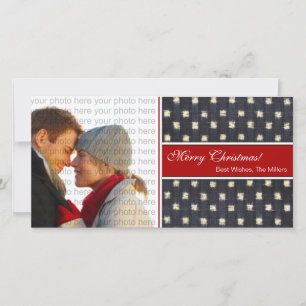 Classic Christmas Photo Card
