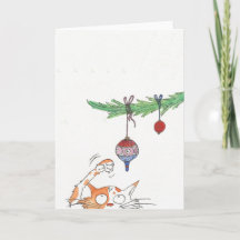 Classic Christmas Postcard