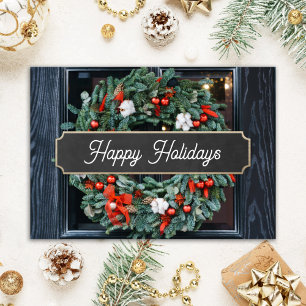 Classic Christmas Realtor Holiday Card