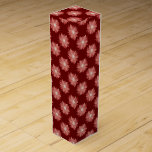 Classic Christmas Red Poinsettia Holiday Wine Box<br><div class="desc">🛍️ Elevate your gift-giving experience with my gift box designs. _____________________________ ***this design is part of a christmas holiday collection*** Step into a world of timeless holiday charm with my "Festive Flora: Christmas Splendour Poinsettia Delight" collection. 🌸🎄 Embrace the magic of the season with a captivating blend of florals, lush...</div>