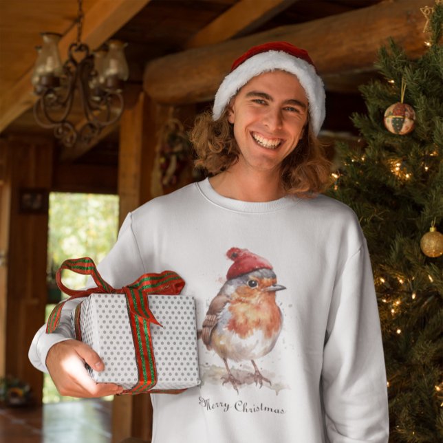 Classic Christmas Robin, custom  T-Shirt (Creator Uploaded)