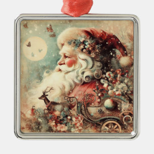Classic Christmas Santa Ornament