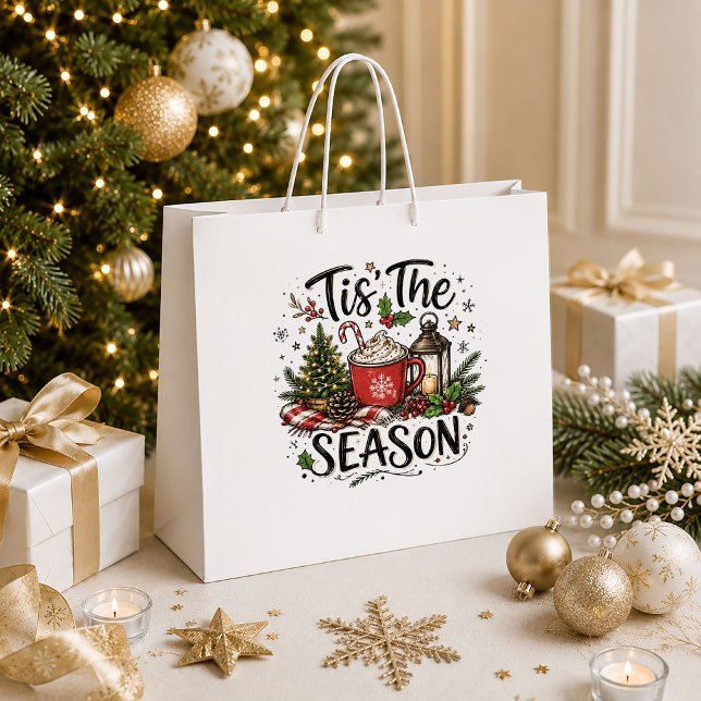 Classic Christmas Snowflake Holiday Gift Bag Style (Classic Christmas Snowflake Holiday Gift Bag Style

)