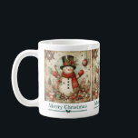 Classic Christmas Snowman Mug<br><div class="desc">classic christmas snowman mug</div>