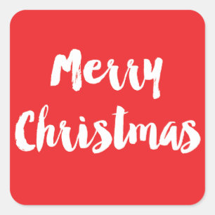 Classic Christmas Sticker