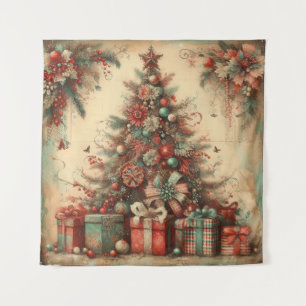 Classic Christmas Tree Tapestry