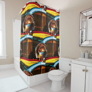 Classic Chrome Shower Curtain