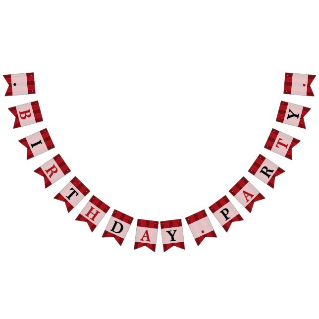 Classic Circus Colour Birthday Party Bunting (All)