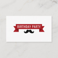 Classic Circus Poster, Kid's Birthday Party Ticket