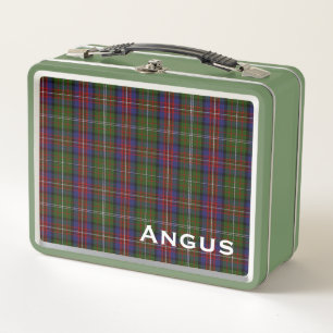 Classic Clan Hargis Tartan Plaid Custom Metal Lunc Metal Lunch Box