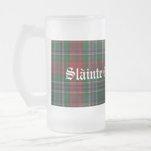 Classic Clan MacLean Tartan Plaid Stein