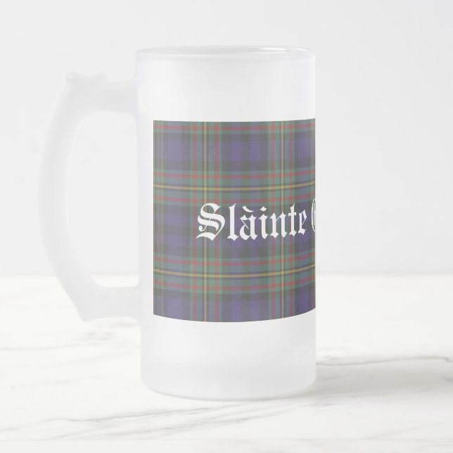 Classic Clan MacLellan Tartan Plaid Stein (Left)