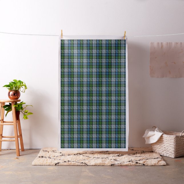 Classic Clan MacNeil Tartan Plaid Fabric (In Situ)
