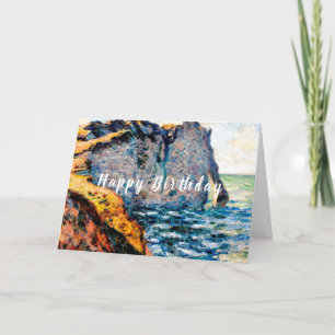 CLASSIC CLAUDE MONET PAINTING DESIGN  HOLIDAY CARD