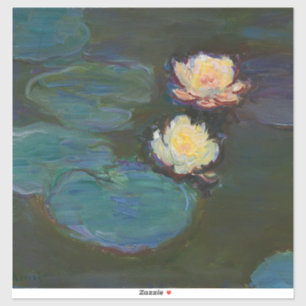 Classic Claude Monet Water Lilies Impression