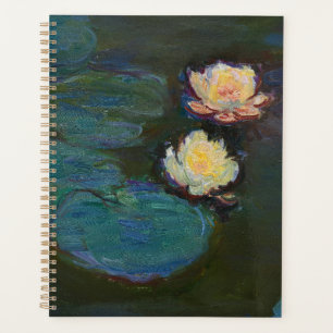 Classic Claude Monet Water Lilies Impression Planner