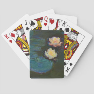 Classic Claude Monet Water Lilies Impression Playing Cards