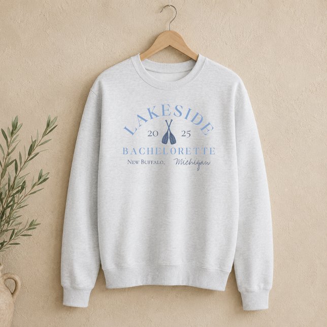 Classic Coastal Lake Bachelorette Sweatshirt (Classic Coastal Lake Bachelorette Sweatshirt
)