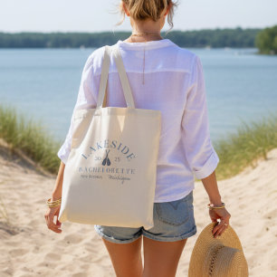 Classic Coastal Lake Bachelorette  Tote Bag