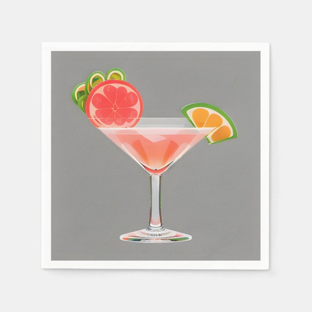 Classic Cocktail Napkin (Front)