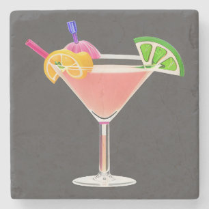 Classic Cocktail Stone Coaster