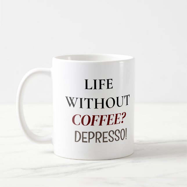 Classic Coffee Mug (Left)