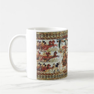 Classic Coffee Mug, 325 ml ~ Tutankhamun In Battle Coffee Mug