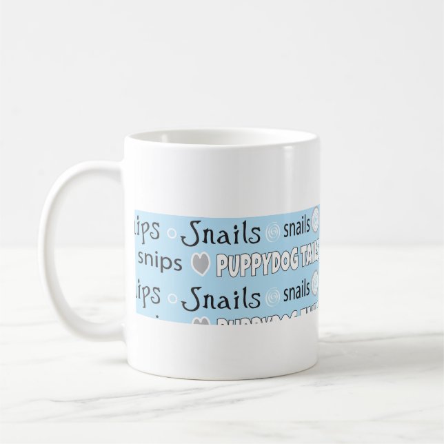 Classic coffee mug Snips & Snails Mommys Sippy Cup (Left)