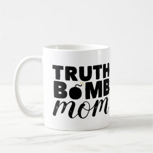 Classic Coffee Mug Truth Bomb Mum Text Logo