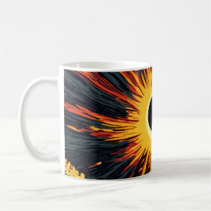 classic coffee mug with sun design
