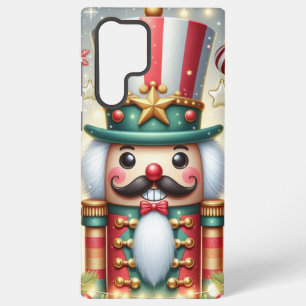 Classic, colourful, whimsical Christmas nutcracker Samsung Galaxy Case