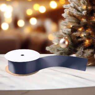 Classic Colours - Classic Blue - Solid Satin Ribbo Ribbon