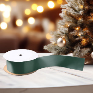 Classic Colours - Teal Green - Solid Satin Ribbon