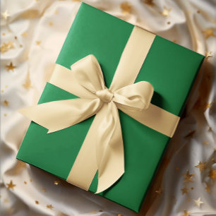 Classic Colours - Traditional Green - Solid Roll Wrapping Paper