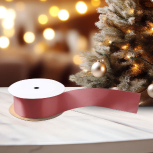 Classic Colours - Warm Red - Solid Satin Ribbon