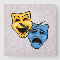 Classic Comedy And Tragedy Theatrical Masks