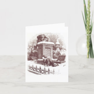 Classic Comic Strip Christmas Card