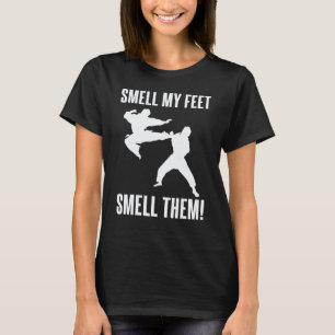 Classic Cool Karate Gift For Boys Girls Funny Smel T-Shirt